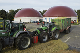 Biogasanlagen können mehr als nur Strom und Wärme erzeugen. Foto: FNR/D. Hagenguth