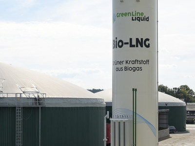 Neue Geschäftsmodelle für Biogasanlagen: Erzeugung und Vermarktung von Bio-LNG (© Joerg Boethling, Hamburg, Germany)